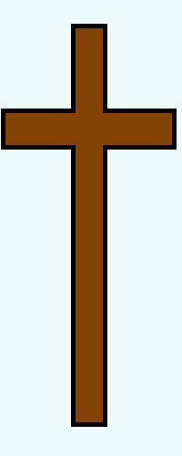Drawing of a cross