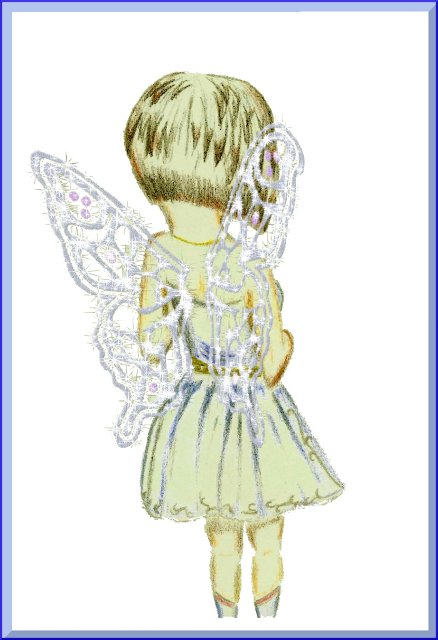 Plurissa the posh bob fairy - Back View - medium