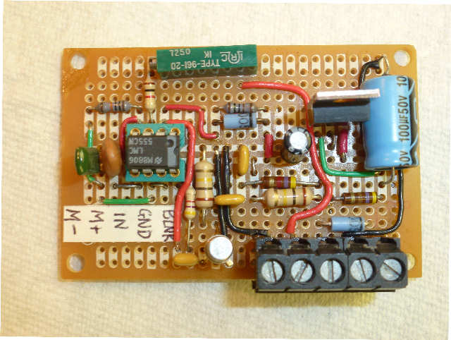 Circuit assembled