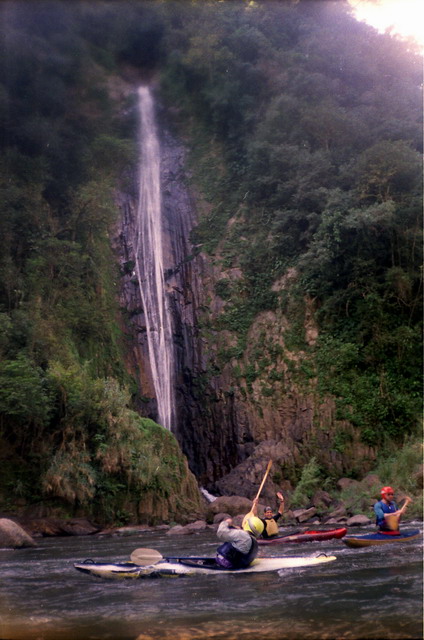 Peter Brandriss, Don Shelters, and John Weld--Bobos River, Veracruz, Mexico