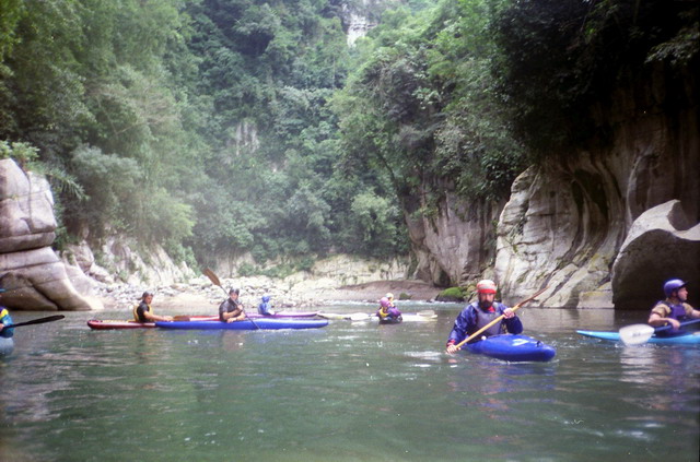 Bruce Berman, Ben Lockhart, and John Weld--Bobos River, Veracruz, Mexico