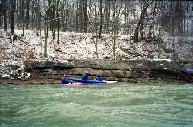 Bill Roberson, Dave Soltis, & Tom Bonfini at Lunch Rock