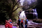Mark Pavkovich, Leon Phillips, Jeff Prycl, Wayne Carey, & Jeff Thomas at Long Creek Falls