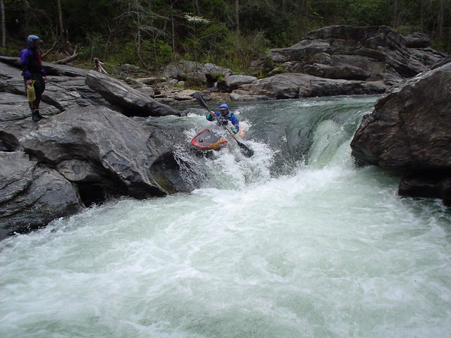 Wayne Carey at Seven Foot Falls (photo by Jeff Macklin)