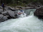 Wayne Carey at Seven Foot Falls (photo by Jeff Macklin)