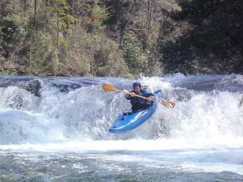 Jim Murtha at Second Ledge (photo by Tim Gill)