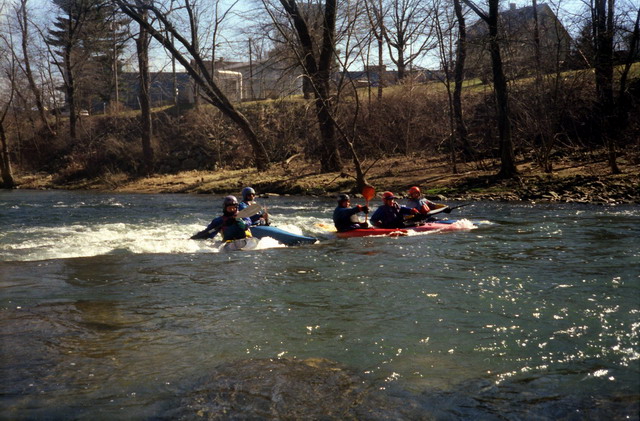 ?, Michael Stein, Sam Duff, Bill Robertson, and Paul Kammer