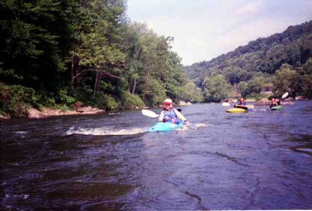 Class below Elephant Rock