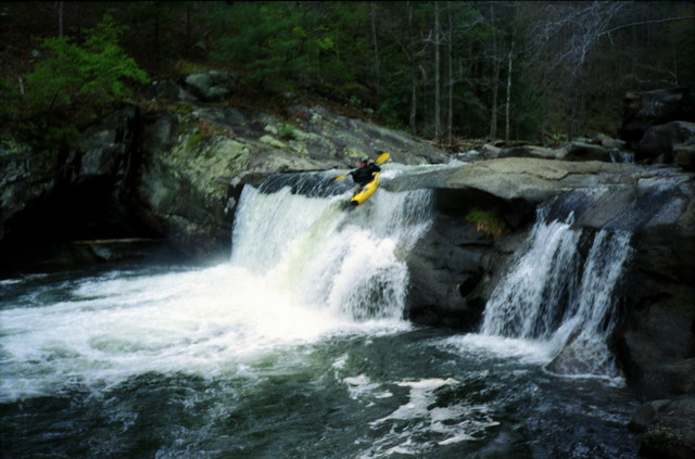 Bill Robertson at Baby Falls