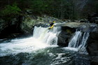 Bill Robertson at Baby Falls