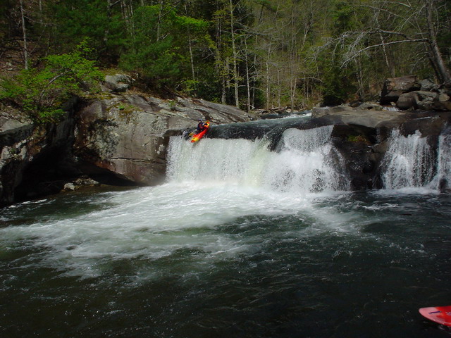 Matt Kettlewell at Baby Falls (photo by Jeff Macklin)