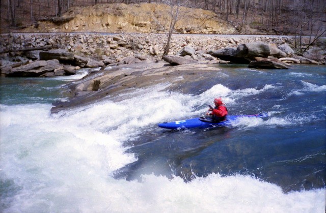 Bruce Berman at Hard Tongue Falls