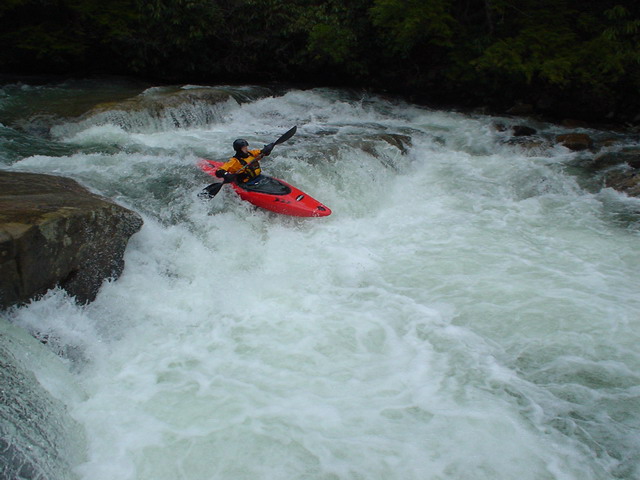 Keith Pasquariello at Confluence of Laurel Creek and Big Sandy Creeks
