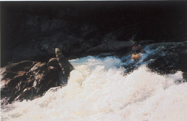 John Stephens at 10 Foot Falls
