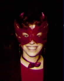 Cheryl at Halloween