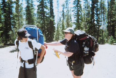 Link to Youth Backpack Trip 2005
