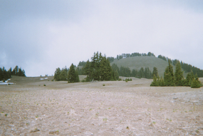Cinder cone close by