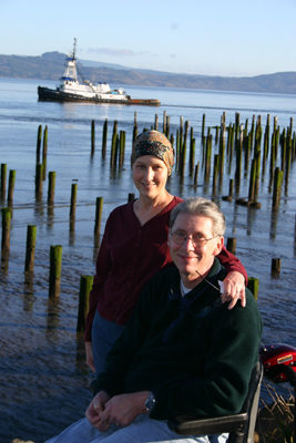 Patti & Bill by the Columbia River