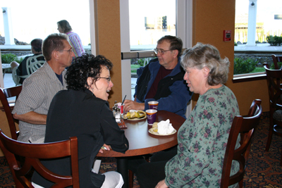 Breakfasters at Holiday Inn Express