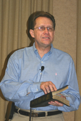 Dr. Bob Vandiver, our speaker