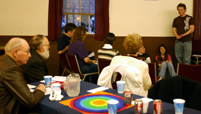 The youth share with adults the trials they face