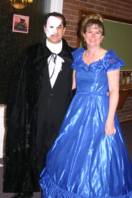 Bob & Rhonda Cruz in costume