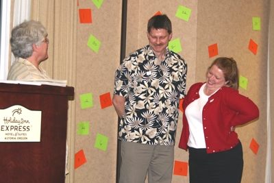 Sharon, Steve, & Debbie