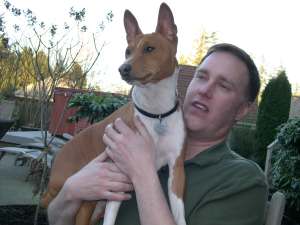 Bogart and daddy Brian