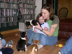 Kids playing with kids...