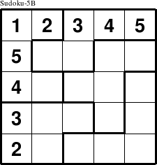 Sudoku-5B