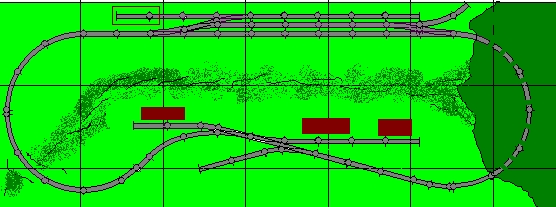 small n gauge track plans