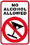 Please No Alcohol allowed