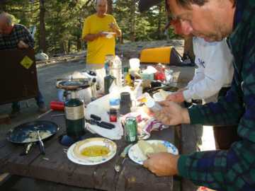 Last night's dinner with fresh corn on the cob