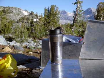 The french press made it intact