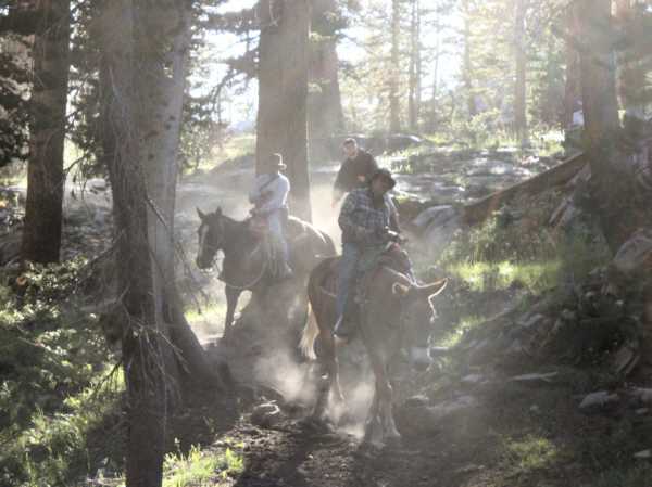 Riding off into the sunset...