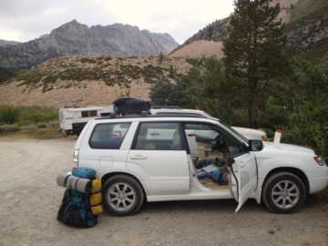 Piute Pass trailhead
