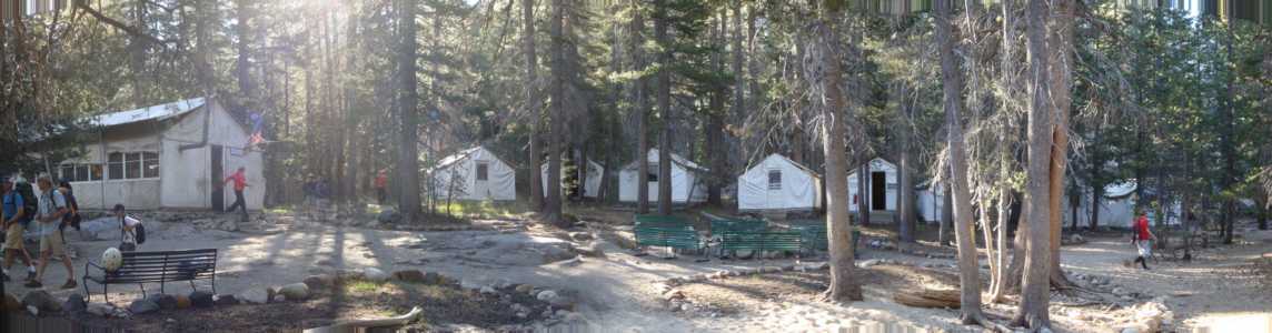 Glen Aulin camp panorama