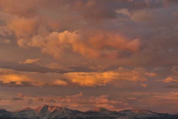 Classic Sierra sunset