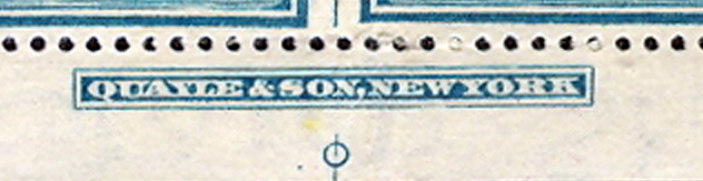 Printing was done by "Quayle & Sons/Son" for 1905-1941