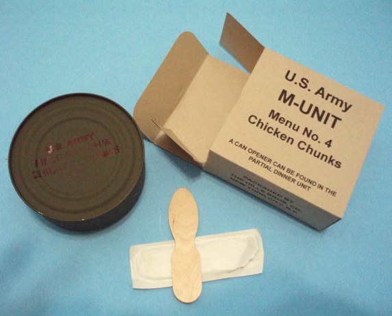 US 10-in-1 ration M-Unit, chicken.