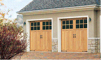Custom Wood Carriage House Garage Door Options Available, Along With the Wayne Dalton 7000 Series.