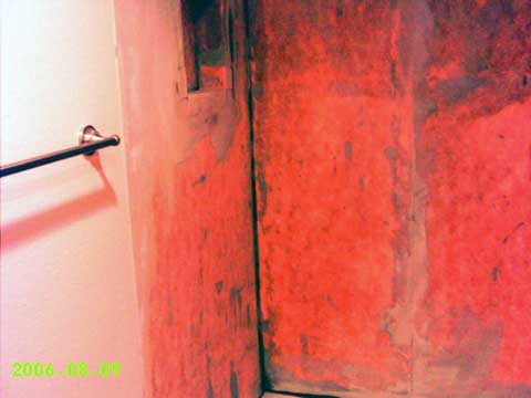 Recessed niche for shampoos