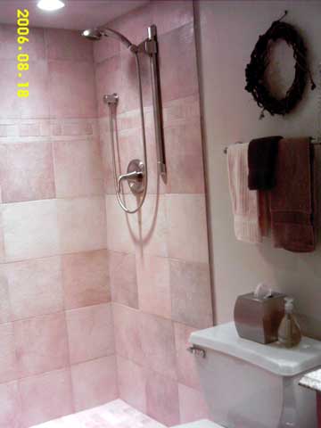 Grohe fixtures. Multi water pattern including Rain & Champagne!