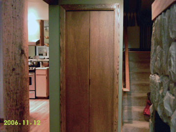 Closet door