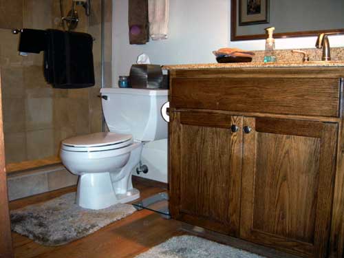 Cabinets refinished