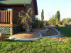 Profile: Sloping Border   -    Pattern: Flagstone   -                  Color: Stone Gray/Muted Green