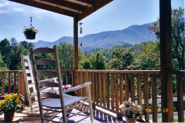 View at Butterfly Hill Cottage