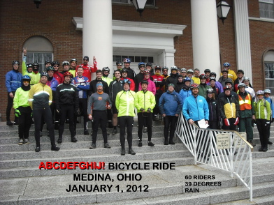 photo of bike riders at ABCDEFGHIJ! 2012 ride