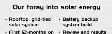 Solar report