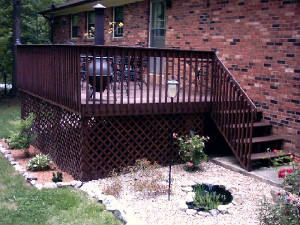 Amy & Scott's Deck in May 2004